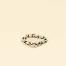 Hermes Silver Heavy Chain Links Bracelet