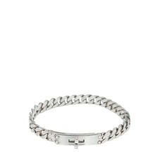 Hermes Silver Kelly Gourmette Very Small Model Bracelet