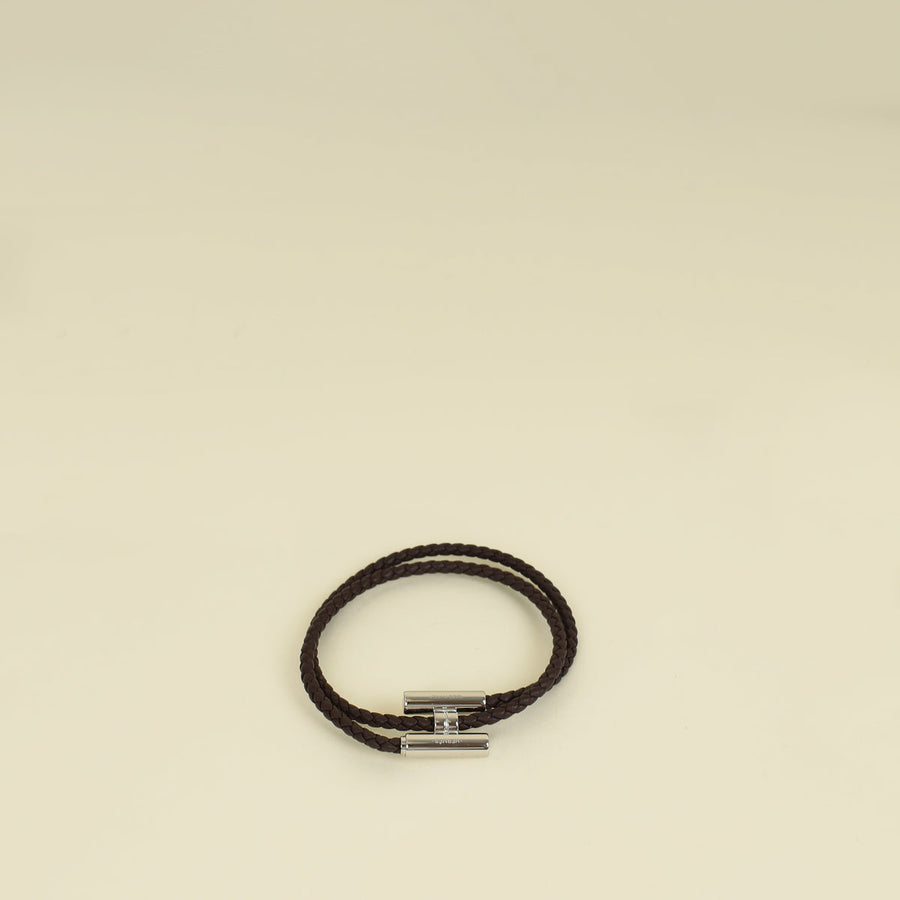 Hermes Havane Tournis Tresse Bracelet
