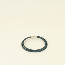 Hermes Vert Tournis Tresse Bracelet