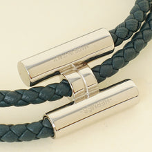 Hermes Vert Tournis Tresse Bracelet