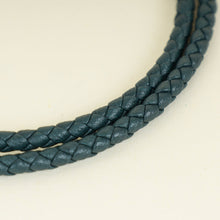 Hermes Vert Tournis Tresse Bracelet