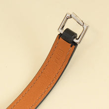 Hermes Noir Rivale Double Tour Bracelet
