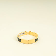 Hermes Noir Clic H Bracelet