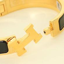 Hermes Noir Clic H Bracelet