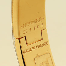Hermes Noir Clic H Bracelet