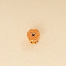 Hermes Orange Mini Pop H Earrings