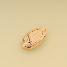 Hermes Noir Mini Maillon Earrings