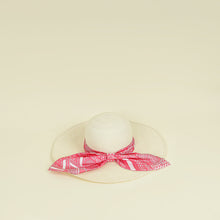 Hermes Pink Ingrid Zigzag Hat
