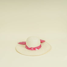 Hermes Pink Ingrid Zigzag Hat