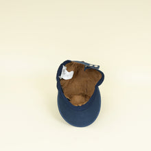 Hermes Bleu Riley H Droit Cap