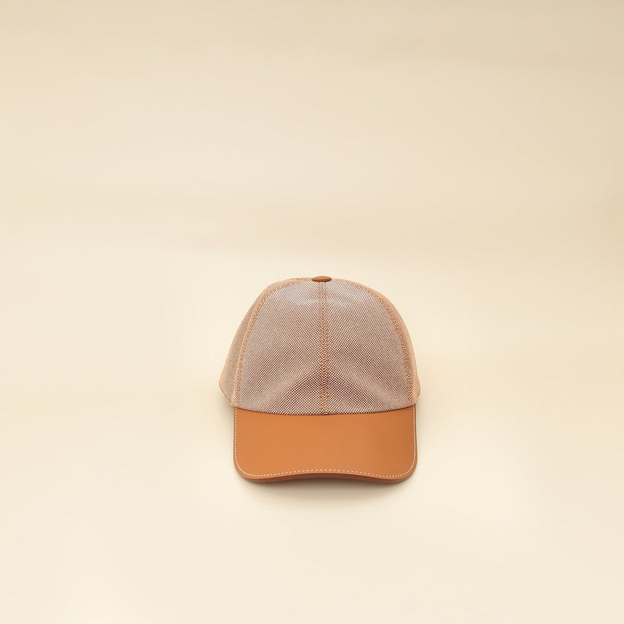 Hermes Gold Tess Kelly Plein Air Cotton Cap