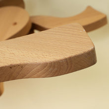 Hermes Naturel Wooden Rocking Horse