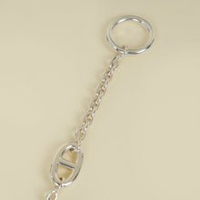 Hermes Sterling Silver Farandole Long Necklace 160
