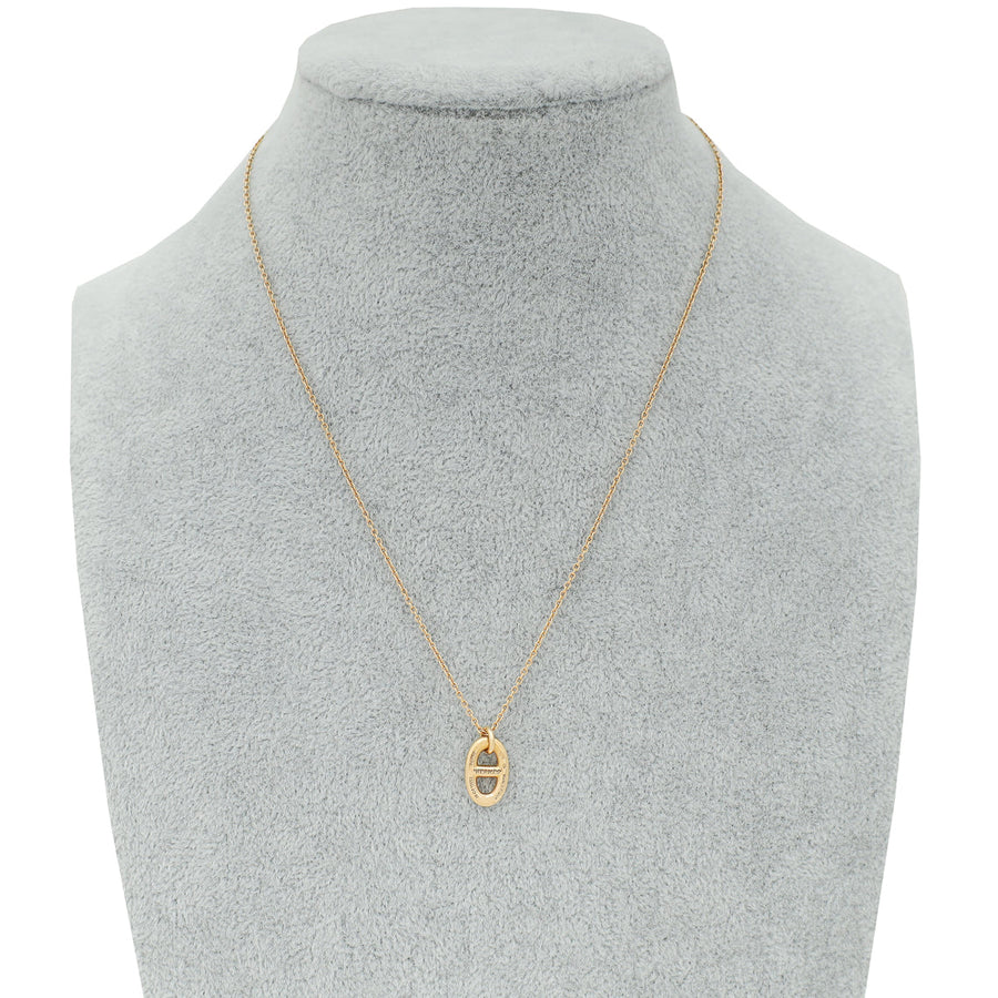 Hermes 18K Rose Gold Farandole Pendant Necklace Small Model