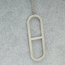 Hermes Silver Ever Chaine d'Ancre Long Lariat Necklace