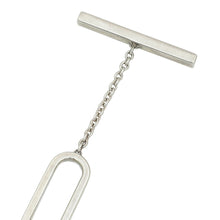 Hermes Silver Ever Chaine d'Ancre Long Lariat Necklace