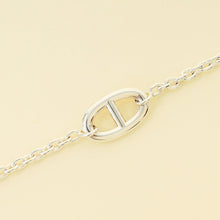 Hermes Sterling Silver Farandole Long Necklace 120