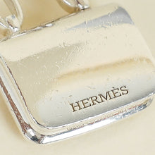 Hermes Sterling Silver Amulettes Constance Necklace
