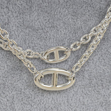 Hermes Sterling Silver Farandole 120 Necklace