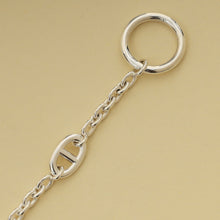 Hermes Sterling Silver Farandole 120 Necklace