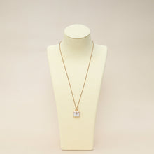 Hermes 18K Rose Gold Kelly Amulette Diamond Pendant Necklace