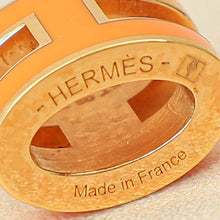 Hermes Orange Mini Pop H 40cm Necklace