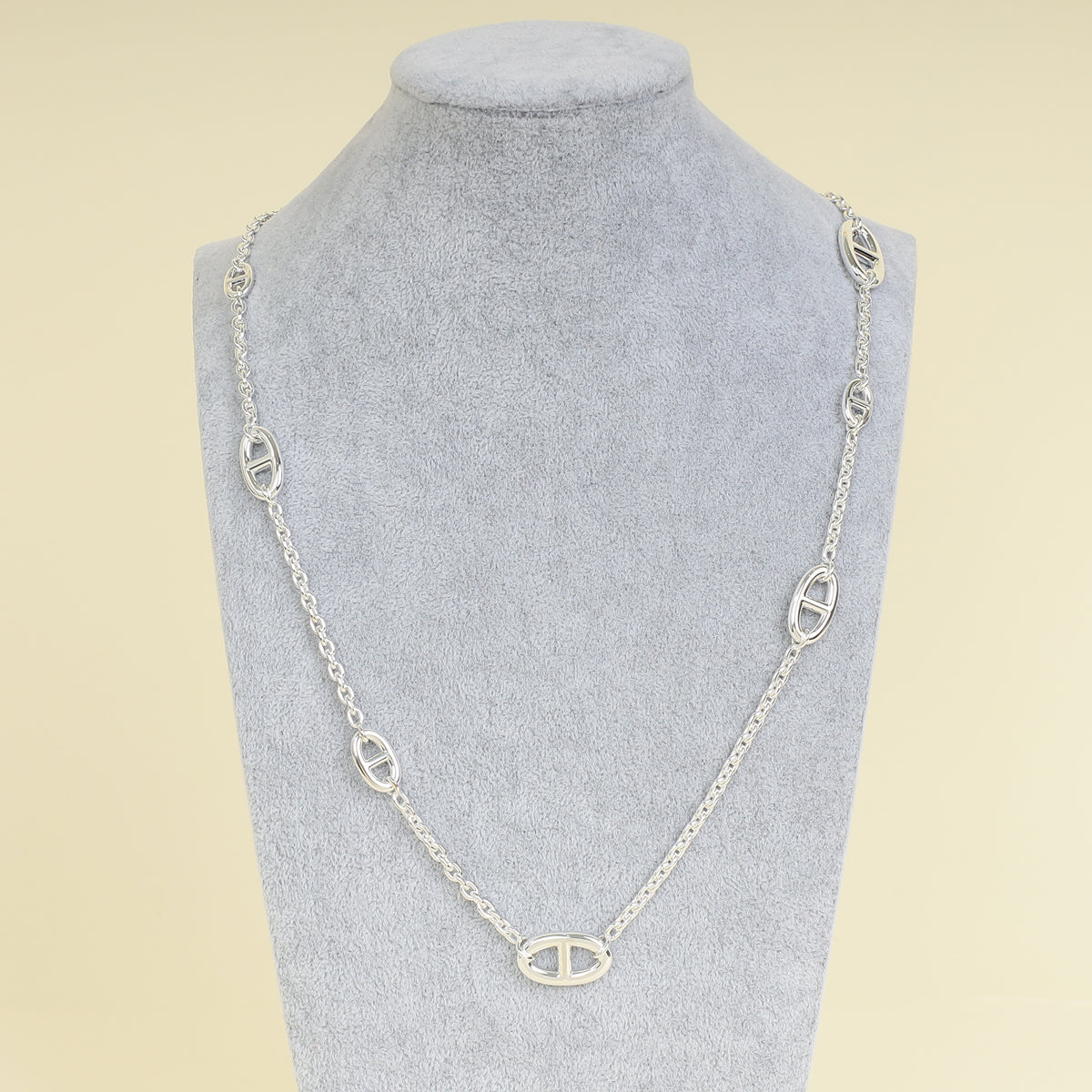 Hermes Silver Farandole 80 Necklace
