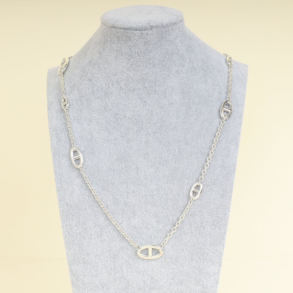 Hermes Silver Farandole 80 Necklace