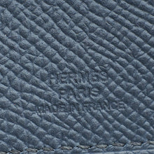 Hermes Bleu Minuit Tarmac Passport Holder