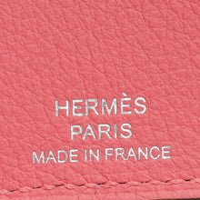 Hermes Rose Azalée Evercolor R.M.S Passport Holder