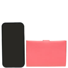 Hermes Rose Azalée Evercolor R.M.S Passport Holder