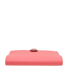 Hermes Rose Azalée Evercolor R.M.S Passport Holder