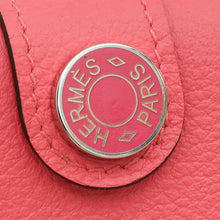 Hermes Rose Azalée Evercolor R.M.S Passport Holder