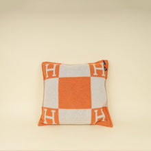 Hermes Bicolor Avalon Wool and Cashmere Pillow, Small Model