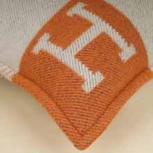 Hermes Bicolor Avalon Wool and Cashmere Pillow, Small Model