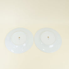 Hermes Porcelaine Mosaique Au 24 Gold Presentation Plate (Set of 2)