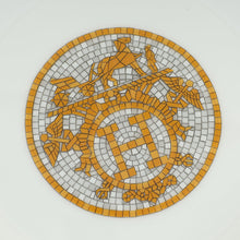 Hermes Porcelain Mosaique Au 24 Gold Soup Plate (Set of 2)