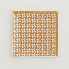 Hermes Porcelaine Mosaique au 24 Gold Square Plate n°4