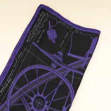 Hermes Bicolor Projet de Voiture Petit-Duc Bateau Scarf 90