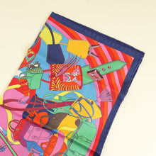 Hermes Multicolor Madam Cuir Handkerchief