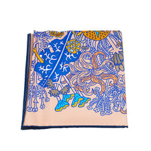 Hermes Muticolor Cache Cache Fleuri Silk Scarf 90