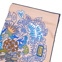 Hermes Muticolor Cache Cache Fleuri Silk Scarf 90