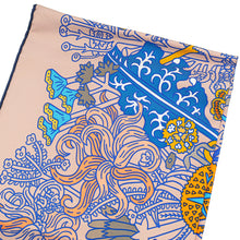 Hermes Muticolor Cache Cache Fleuri Silk Scarf 90