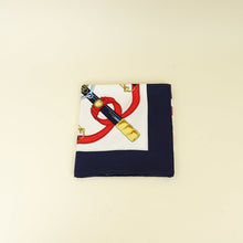 Hermes Bleu Multicolor Eperon d'Or Scarf
