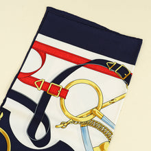 Hermes Bleu Multicolor Eperon d'Or Scarf