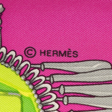 Hermes Purple Multicolor Mexique by Caty Latham Scarf 90