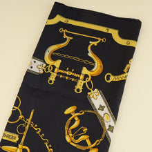 Hermes Bicolor Mors et Gourmettes Scarf 90
