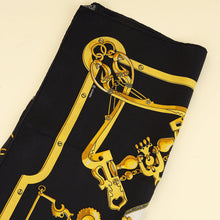Hermes Bicolor Mors et Gourmettes Scarf 90