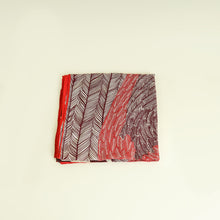 Hermes Red Multicolor "Zebra Pegasus" by Alice Shirly Shawl